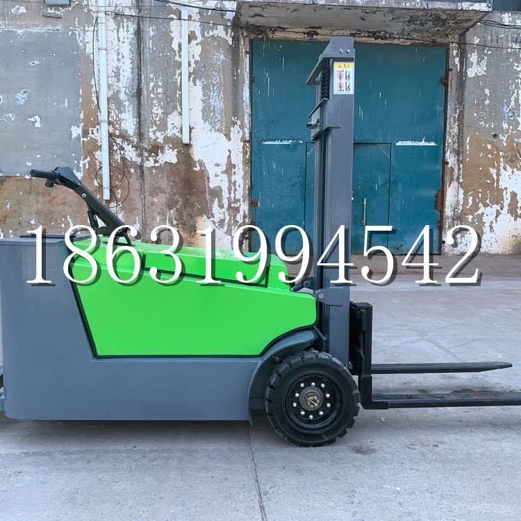 扶沟县小型电动叉车1吨2吨步行站驾式电瓶堆高充电装卸车液压升降车铲车